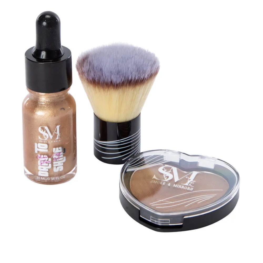 ⬇️⬇️Smoke & Mirrors Dare To Shine Bronzer Set - Brown - Picture 4 of 4